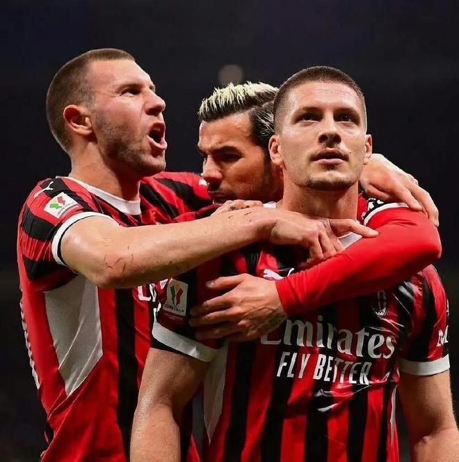 AC米兰前锋进球效率惊人，球队攻击力强劲